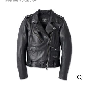 Harley Davidson Women’s 120th Anniversary Leather Jacket